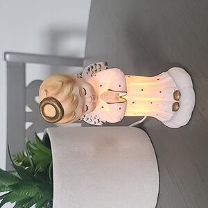 Lunds Lites Handcrafted Praying Angel Night Lite